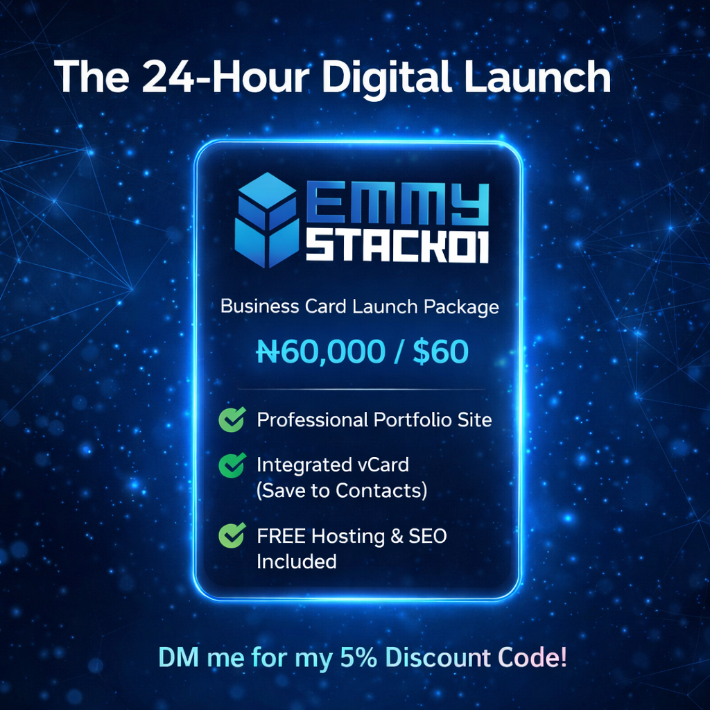 Emmy STACK01: Digital business card package